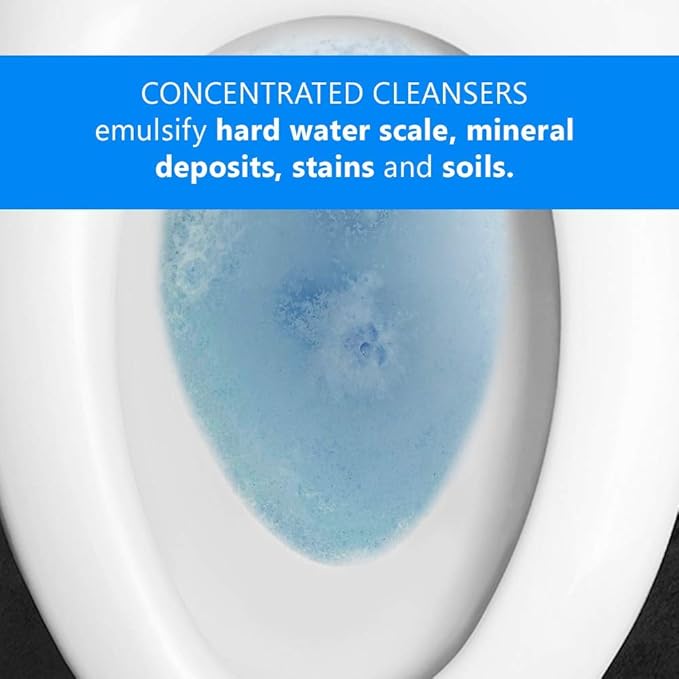 Fuller Brush Toilet Bowl Cleaner Pods - Water Soluble Tablet Cleansers - Cleans Descales &amp Refreshes Bathroom Toilets Removes Odors &amp Stains Light Fresh Scent Ideal for Homes and Businesses 6-