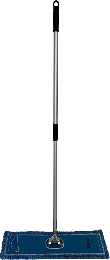 24 Premium Blue Microfiber Dust Mops - 6 Pack