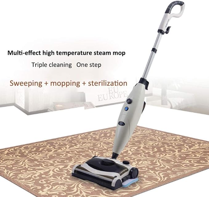 Electric Mop - 3 in 1 Spinner Waxer Quiet Powerful Cleaner Spin &amp Buffer Polisher for Hard Wood Tile Vinyl Marble Laminate Floor