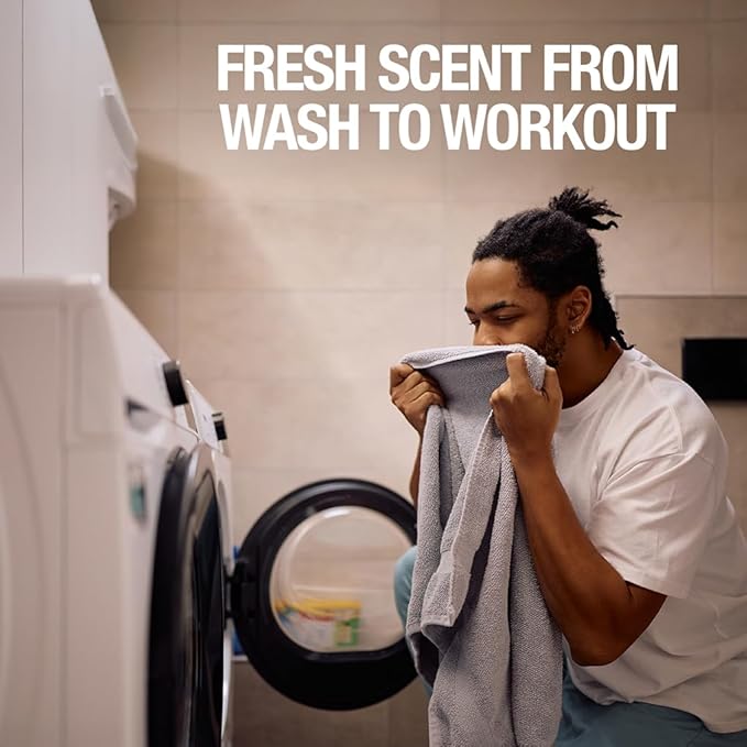 HEX Performance Laundry Detergent Packs for Activewear &amp Sports Clothes Deep Odor &amp Sweat Removal Eco-Friendly Biodegradable Formula HE Compatible Fresh Clean Scent – 75 Count