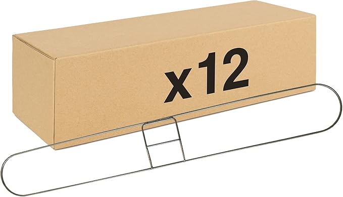 Bulk 12 Pack Dust Mop Frames – Industrial Steel Wire Heavy Duty Hardware for Dry/Dust Mops 36 Inch