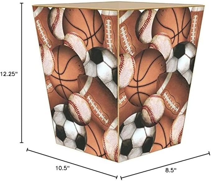 Marye-Kelley WB1515-All Sports Wastepaper Basket