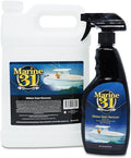 Marine 31 Mildew Stain Remover &amp Cleaner - Marine &amp Boat Home &amp Patio Bathroom &amp Shower Cleaner (16oz &amp Gallon Combo)