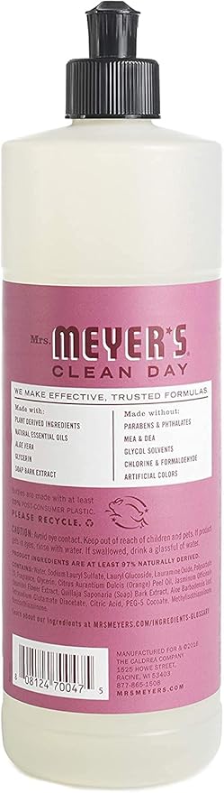 Mrs. MEYER'S Liquid Dish Soap Variety Pack 1 Apple Cider 1 Mum 2 CT