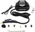 Handheld Steam Cleaner 1800W Car Steam Cleaners for Home Use Wet and Dry Adjustable Portable Steam Cleaner for Cleaning with Torch High Pressure Steam Cleaner for Car Detailing (Black)