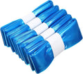 VOSAREA 5 Rolls Blue Pe Disposable Diaper Trash Bags 260mm X 7m Thickened Odor-proof Garbage Bags for Diaper Pail and Outdoor Trash Containers
