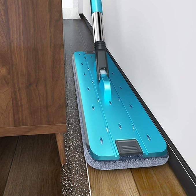Self-Cleaning and Squeeze Multi Purpose All-in- 360 Degree Rotatable Flat Floor Mops Microfiber Cloth Pad