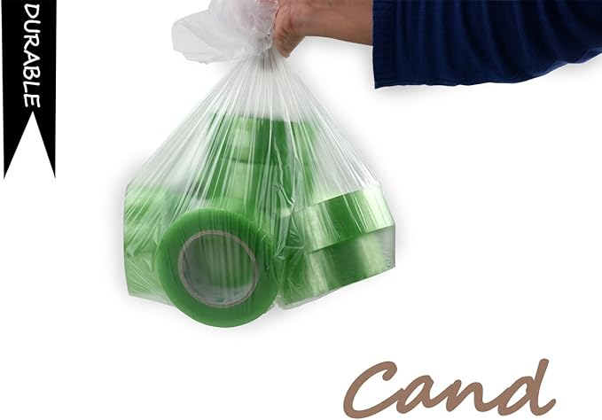 Cand 10 Gallon Clear Kitchen Garbage Bags 110 Counts