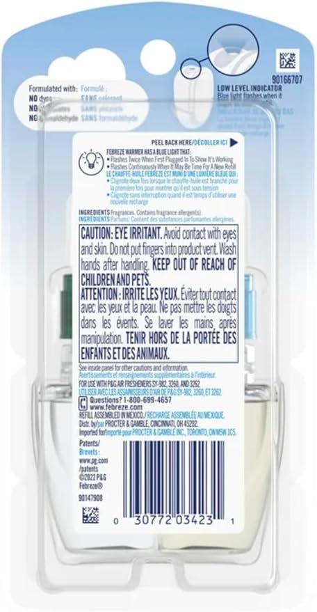 Febreeze two pack Plug Limited Editionn 2 Winter Spruce Air Freshener Refill Cool Wintery Woodsy Scent 0.87 fl oz