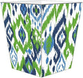 Marye-Kelley WB8408 - Seaside Ikat Wastepaper Basket