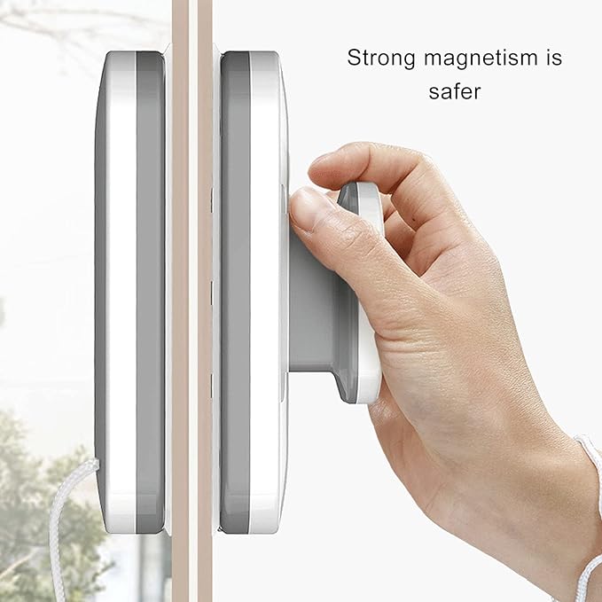 Magnetic Window Cleaner Plastic Large Handle Double Sided Window Cleaning Tool Windshield Cleaner Tool For 3 To 10 MM