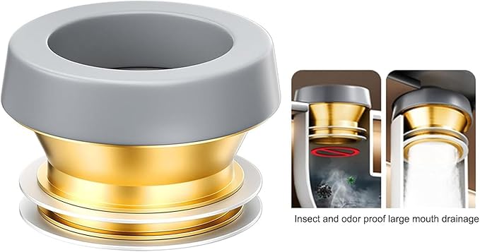 Practical Sturdy Brass Floor Drain Cores for Odor Prevention in Bathrooms and Kitchens Without Leak Risk Designs