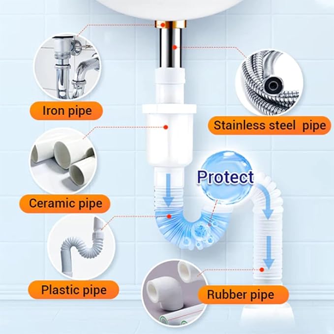 Pipeline Dredging Agent500mlPowerful Pipe Dredge AgentKitchen UnblockerPowerful Pipeline Dredging Agent for Versatile Occasions (1pc)