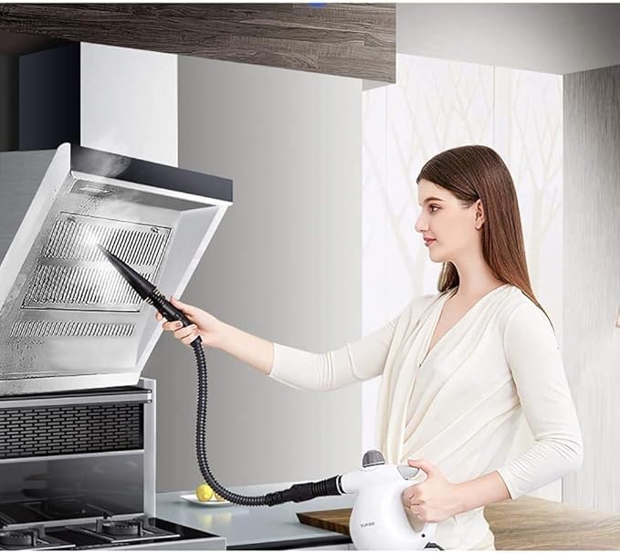 Handheld Steam Cleaner Steamer for Cleaning Handheld Pressurized Steam Cleaner with 9-Piece Accessory Set Handheld Steamer for Cleaning for Home Use