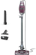 Shark HV322 Rocket Pet Plus Corded Stick Vacuum with LED Headlights XL Dust Cup Lightweight Perfect for Pet Hair Pickup Converts to a Hand Vacuum with (2) Pet Attachments Bordeaux/Silver