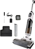 Powerful Wet-Dry Vacuums 3-in-1 Lightweight Cordless Vacuum Cleaners with LED Display &amp Brushless Motor Once Clean up to 200m² Upright Vacuums for Floor Floor Tiles Carpets Standard