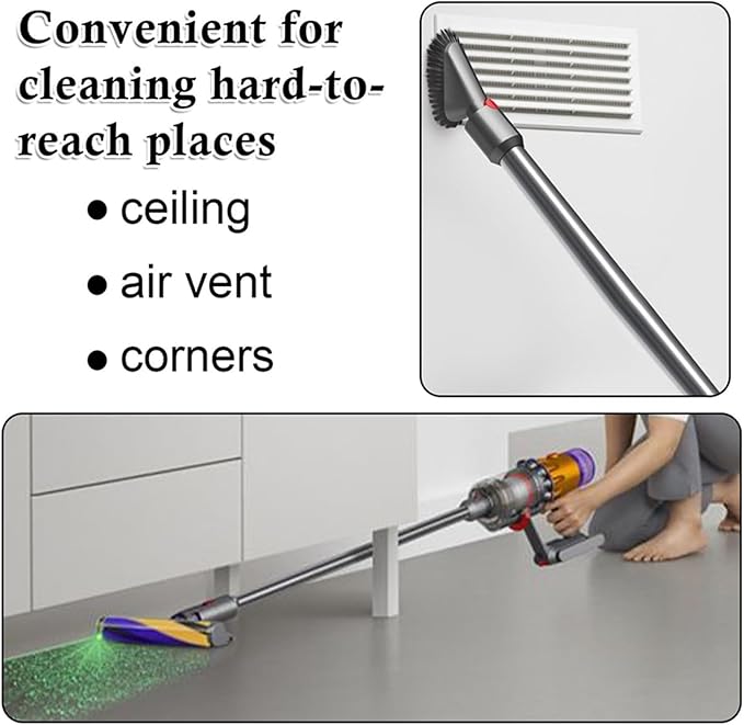 Cordless Stick Vacuum Cleaner Quick Release Straight Pipe Bar-B Extension Rod Compatible for Dyson V10 Digital Slim/V12 Detect Slim