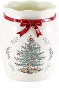 Spode - Waste Basket Decorative Trash Can Holiday Home Decor Christmas Tree
