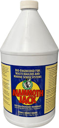 Mule Head Mammoth Jack Industrial Odor Eliminator &amp Waste Digestant – Bio-Enzymatic Cleaner for Dumpsters Drains Sewage Systems Garbage Trucks Bilges &amp Kennels – 1 Gallon