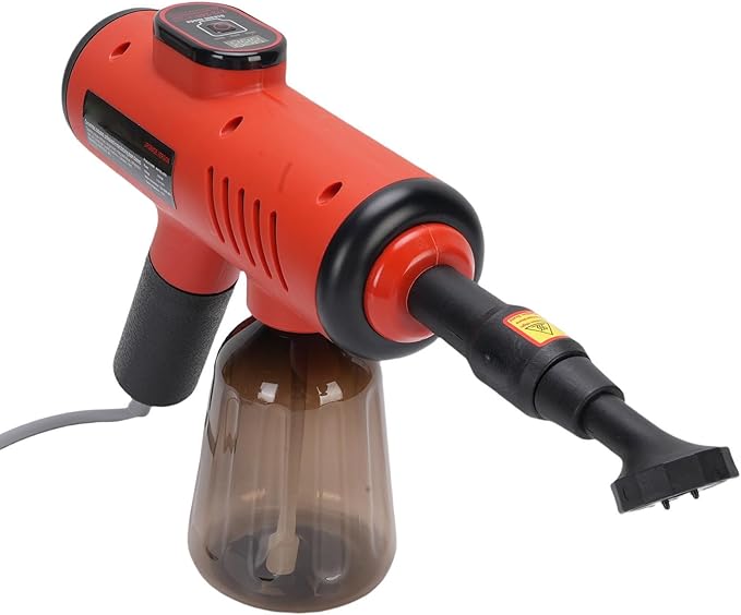 TOPINCN Handheld Steam Cleaner High Temperature Pressurized Steamer Machine with Brush Heads and Digital Display Compact and Lightweight Suitablefor Home Travel Use