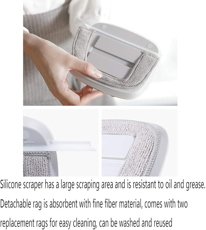 Magnetic Window Cleaner Double Side Glass Cleaner Window Clean Brush Window Cleaner Glider Washing Brush Equipment Glass Wiper Cleaning Tool 15-24MmPink