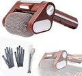 Electric Grill Cleaner Bristle-Free Stainless Steel Power Roller with LED Light Rechargeable BBQ Brush High-Speed 350 RPM Cleaning