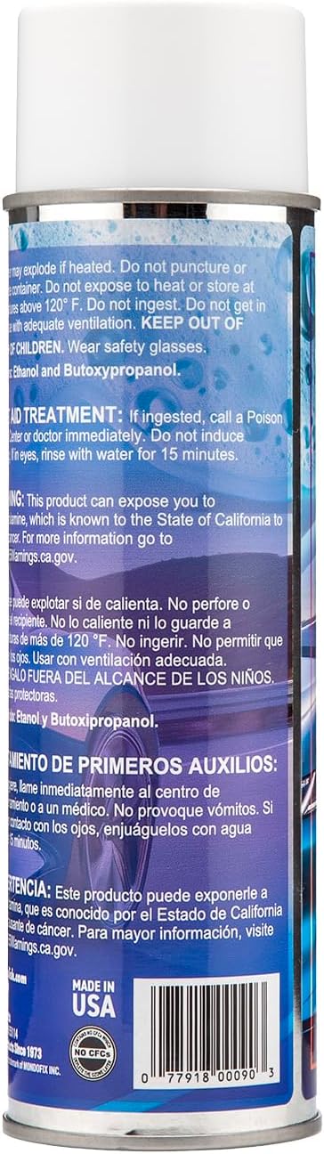 NOVUS 1802 | Glass Cleaner Spray | Powerful Foaming Glass Cleaner Streak-Free Shine for Home and Auto | Safe for All Glass Surfaces | 19 Ounces (12 Pack)