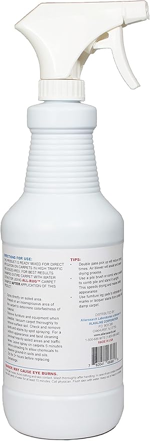 Allersearch All-Up Anti-Allergen Carpet Pre-Spray 32 Oz Ready to Use