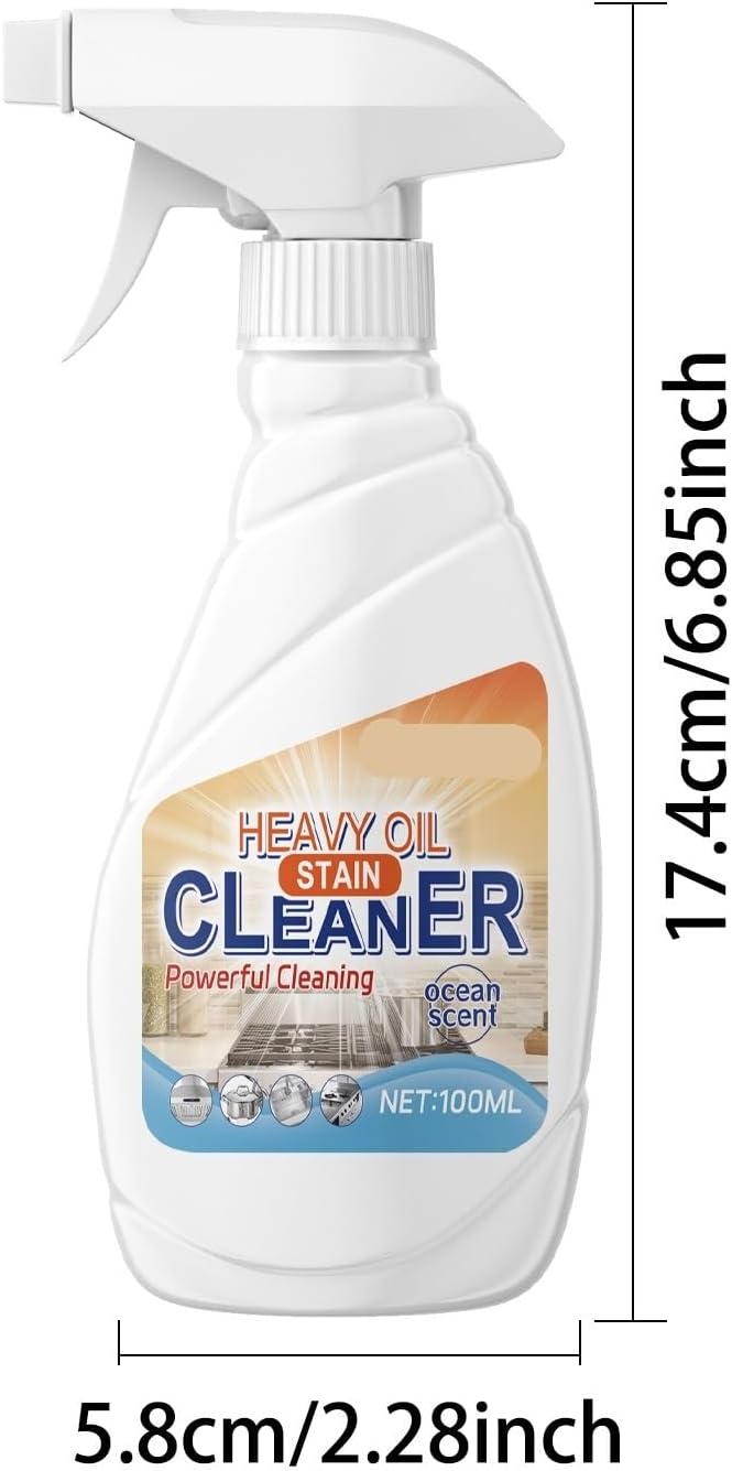 Powerful Kitchen Oil Cleaner - Remove Stubborn Grease Rust And Stains Effortlessly(2PCS)
