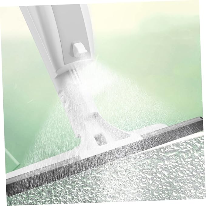 High-Rise Window Cleaner Tool Long Handle Double-Sided Wipe Spray Brush Exterior Window Scrub Microfiber Cloth