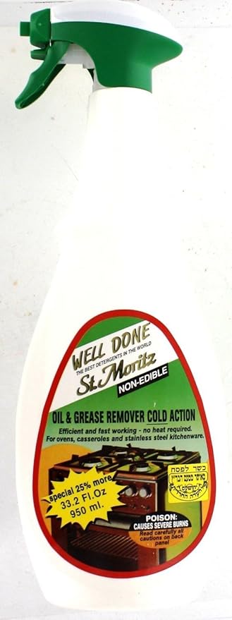 Well Done St.Moritz Oven Cleaner 27Oz (750Ml) Pack (2)