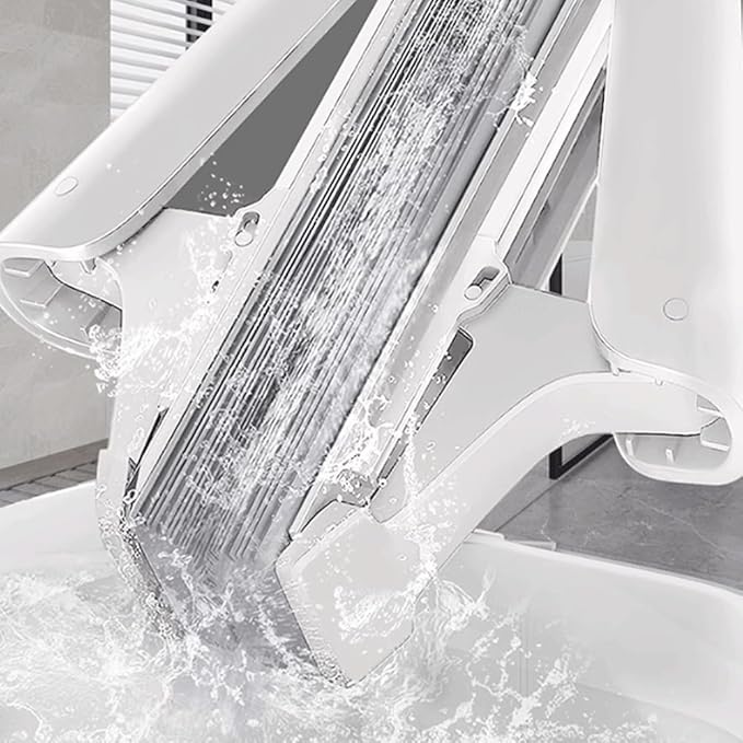 Collodion Mop with Foldable Handle Water- Washing Ideal for Home Cleaning on Tiles and Wood Floors