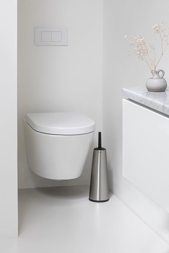Brabantia 385285 Toilet Brush and Holder - Matt Steel Medium