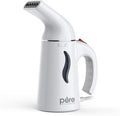 Pure Enrichment PureSteam Portable Fabric Steamer - Handheld Travel Garment Steamer Removes Wrinkles &amp is Safe on All Fabrics - Fast-Heating Lightweight Auto Safety Shut-Off &amp Long Cord (Wh