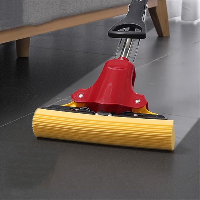 Cotton Mop 4-Sided Squeeze Folded Kitchen