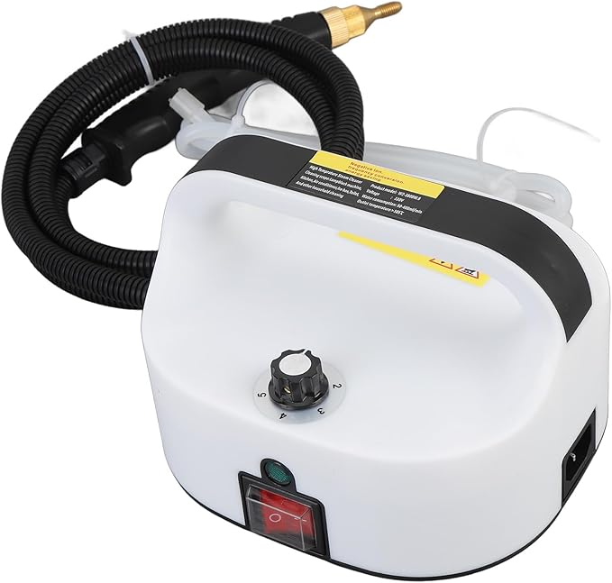 Portable Steam Cleaner High Pressure Steam Cleaning Machine with Adjustable Knob for Kitchen Air Conditioning and Refrigerator (US Plug 110V)