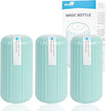 3Pcs WTWD Automatic Toilet Cleaner - Prevents Hard Water Stains Reduce Scrubbing Toilet Tank Cleaner Automatic Toilet Bowl Cleaner Magic Bottle Design for Stain-Free Hands Septic Safe