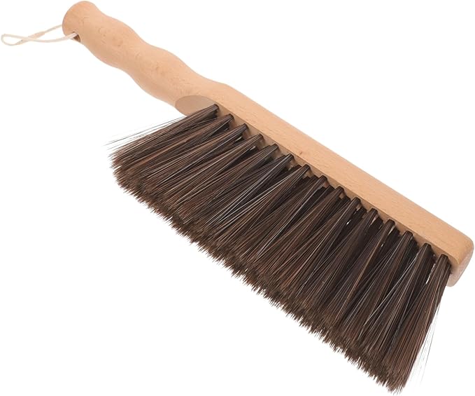 minkissy 3pcs Fireplace Cleaning Brush Soft Bristles Hand Broom Tool for Easy Mantel and Hearth Cleaning Versatile Fireplace Tool for Dust and Ash Removal