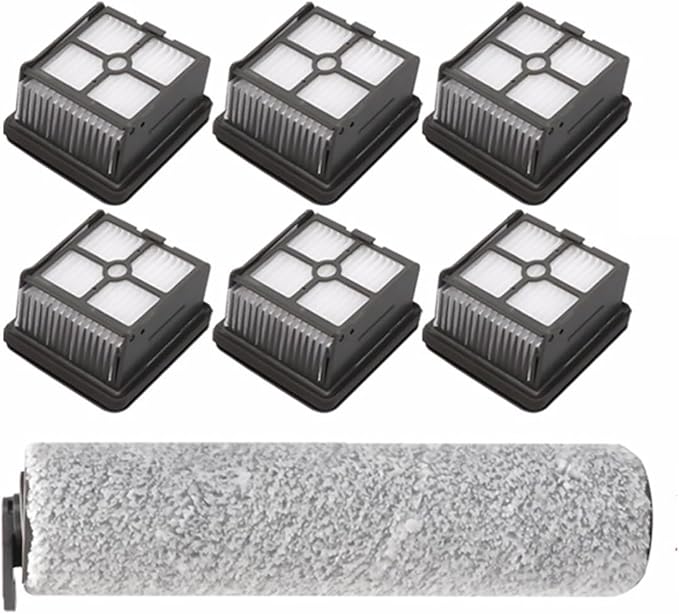 Roller Main Soft Brush Hepa Filter 。Compatible for Dreame H11 MAX。 Electric Floor Household Wireless Vacuum Cleaner Accessories (Color : Set 3)