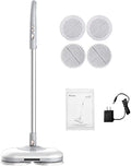 Household Multifunctional Steam Mop Handheld Vertical Floor Steam Cleaner Convenient Detachable Handheld Steam Cleaner Hard Floor Cleaning White (White)
