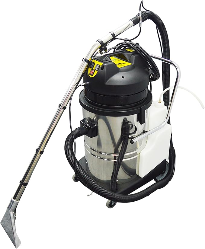 3 in 1 Carpet Extractor Machine 21.1Gal Upholstery Cleaning Machine 2000W Spraying Machine Wet/Dry Cleaning Machine with 6 Joints110V