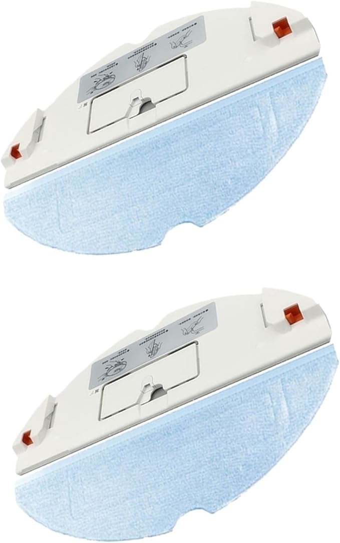 Compatible For Roborock S7 S7 PlusMop Cloth Bracket Board Parts Vacuum Cleaner Mop Bracket Holder Accessories(White 2PCS)