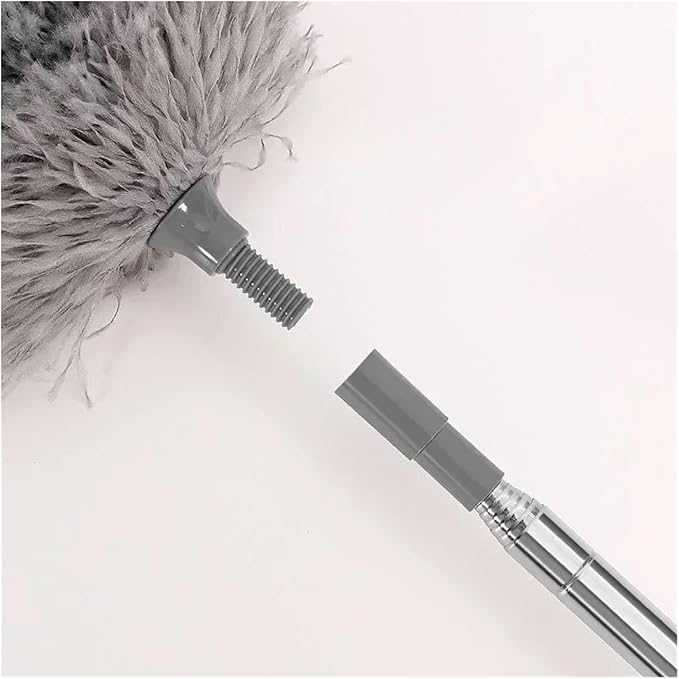 Portable Household Ceiling Blinds Cleaner Bendable Duster with Extension Pole Stair Cleaning Brush Home Tools Products(3pcs with Box)