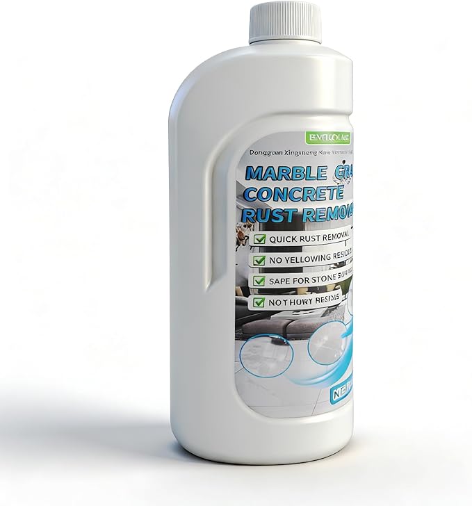 Rust Stain Remover Granite Countertop Cleaner Marble Cleaner Stone Care Agent | Powerful and Effective in Removing Rust From Granite Tile and Marble (500ML)