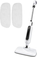 12-in-1 Steam Mop with Mops Detachable Handheld Steam Cleaner for Home 23FT Cord 3 Steam Modes &amp LED Display Steam Mops for Floor Cleaning Bathroom Windows Sofas Clothes Tile Grout Carpet