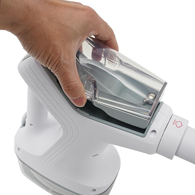 1300W High Temperature Handheld Steam Cleaner with Multi-purpose AccessoriesSteam Mop Cleaner Handheld Steamer for Laminate FloorTilesGroutWindowClothes and Carpets