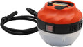 1600W Handheld Steam Cleaner Steam Cleaner with 6 Adjustable Gears High Temp Pressurized Steam Cleaner Machine for Homes Hotels Restaurants Car Maintenance Stores Orange