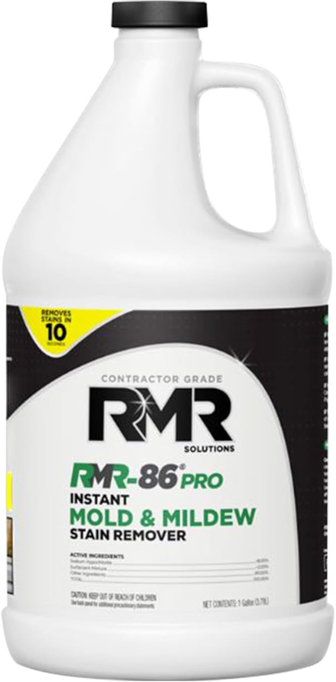 RMR-86 Pro Contractor Grade Mold Stain &amp Mildew Stain Remover Cleaning Solution Professional Quality Formula 1 Gallon