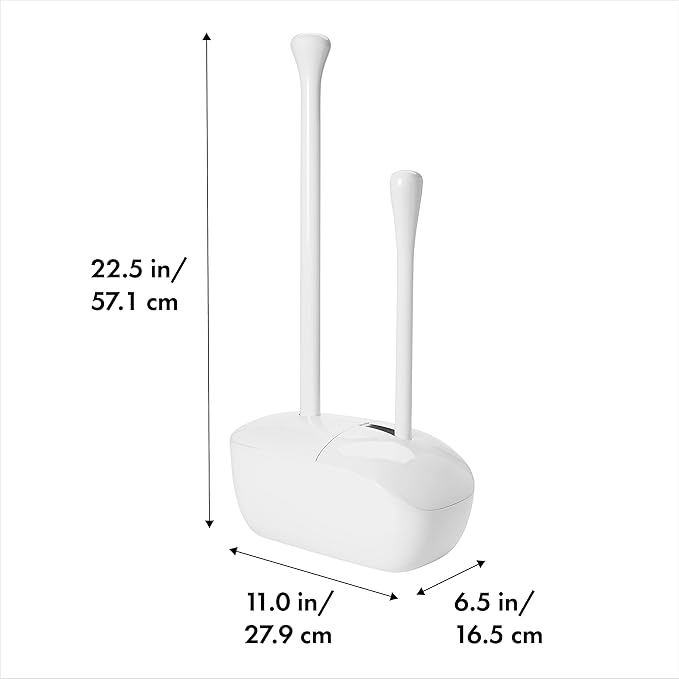 OXO Good Grips Toilet Brush &amp Plunger Combo