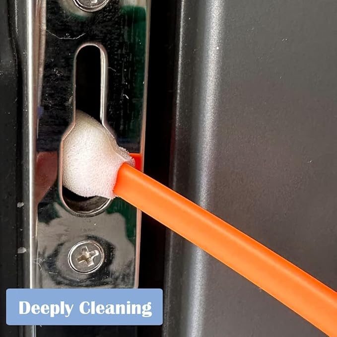 Disposable Crevice Cleaning Brushes Multi-Purpose Narrow Gap Scrub Cleaner for Toilet Corner Window Track Door Groove Car AC Vent &amp Small Spaces Household Cleaning Tools （200PCS）
